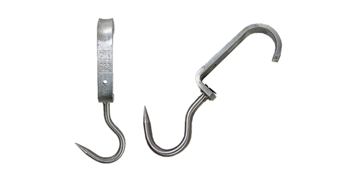 Euro Hooks for Meat Industry. ORDER IN WEBSHOP!